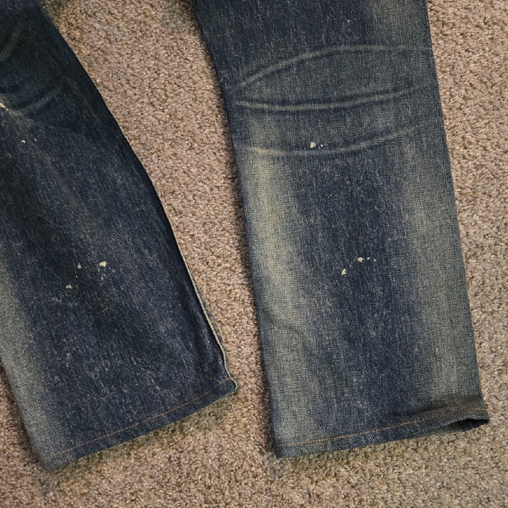 Cult of Individuality Faded Blue Distressed Jeans - Picture 3 of 3
